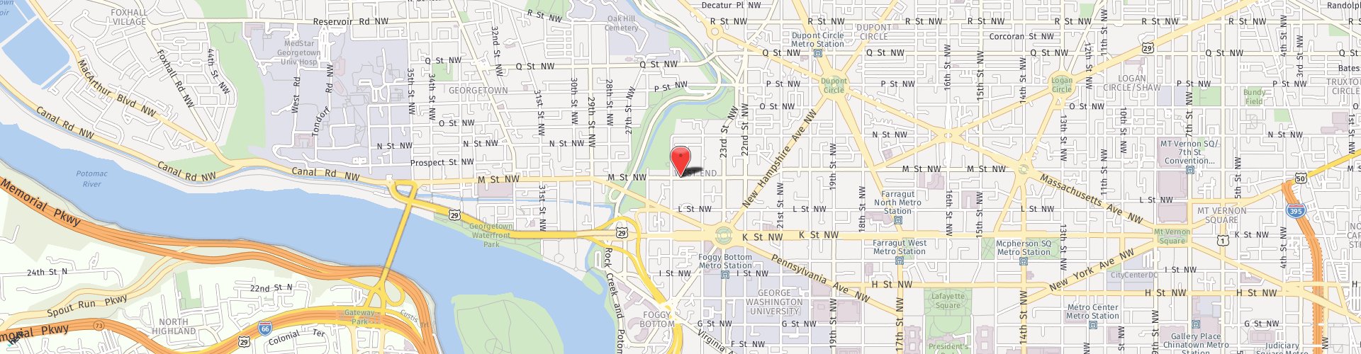 Location Map: 2440 M Street NW Washington, DC 20037